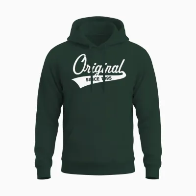 Original Since 1995 (year of Birth, Birthday / W) Unisex Hoodie - Forest