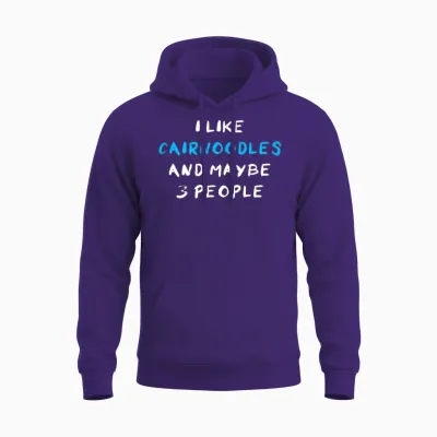 Cairnoodle Funny Unisex Hoodie - Purple