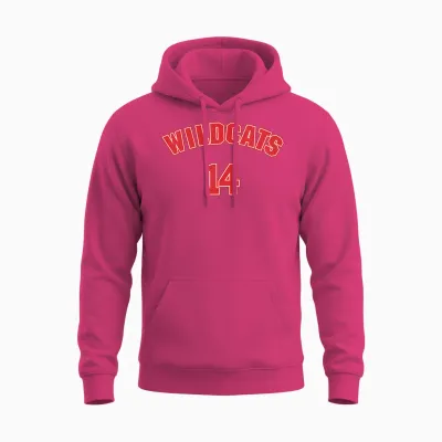 Children's High School Musical Wildcats 14 T-Shirt, White Unisex Hoodie - Heliconia