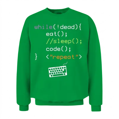 Computer Science Programmer Unisex Sweatshirt - Irish Green