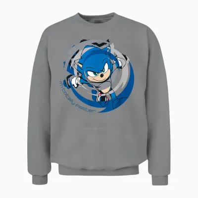 Sonic the Hedgehog : Movie 3 Unisex Sweatshirt - Sport Grey