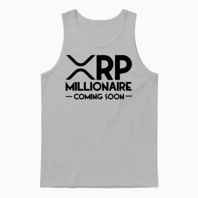 Xrp Millionaire Coming Soon Ripple Xrp Crypto Unisex Tank Top - Ash