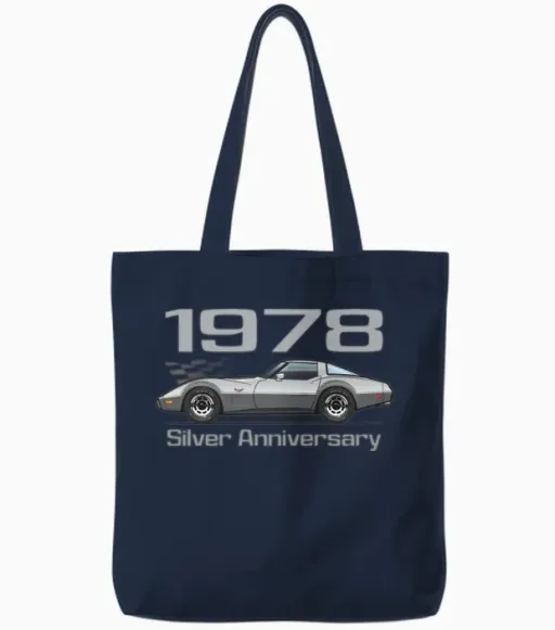 25th Anniversary 03 Tote Bags - Navy