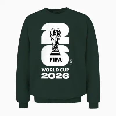 Fifa World Cup26 Bosnia Herzegovina Country Ball Unisex Sweatshirt - Forest