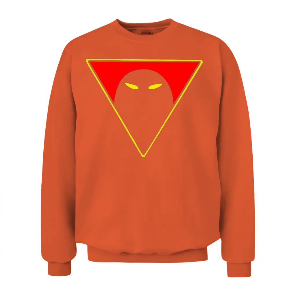 Space Ghost Men S Cool Halloween Unisex Sweatshirt - Orange