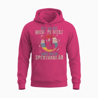 Bowling Geschenke Damen Herren Bowling Sprüche Retro Bowling Unisex Hoodie - Heliconia