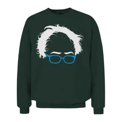 Bernie Sanders Hair Unisex Sweatshirt - Forest