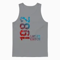 44. Geburtstag Mann Frau 44 Jahre 1982 Unisex Tank Top in Sport Grey - 1
