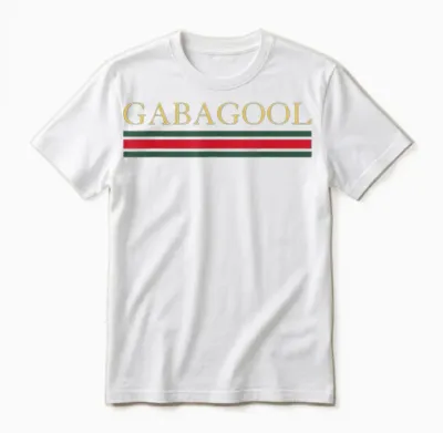 Gabagool - Satirical Italian Slang Unisex T-Shirt - White