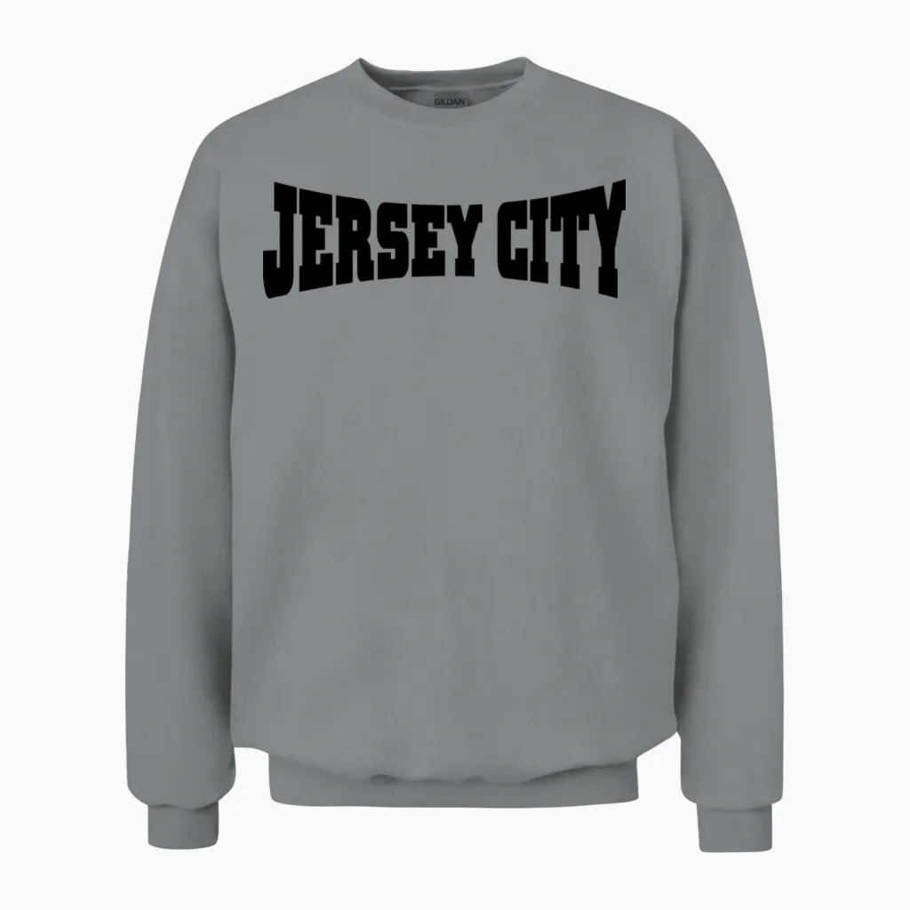 Jersey City Unisex Sweatshirt in Sport Grey