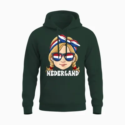 Holland Niederlande Nederland Unisex Hoodie - Forest