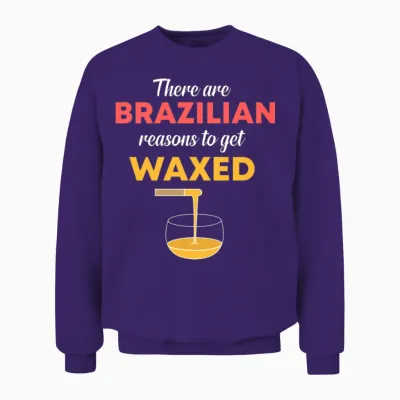 Waxing Specialist Funny Unisex Sweatshirt - Purple