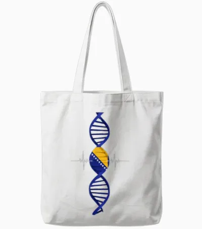 Bosnien Und Herzegowina Wurzeln Bosnien Flagge Tote Bags - White