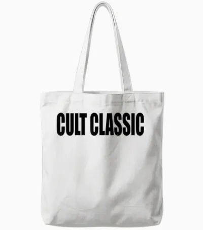 Cult Classic Tote Bags - White