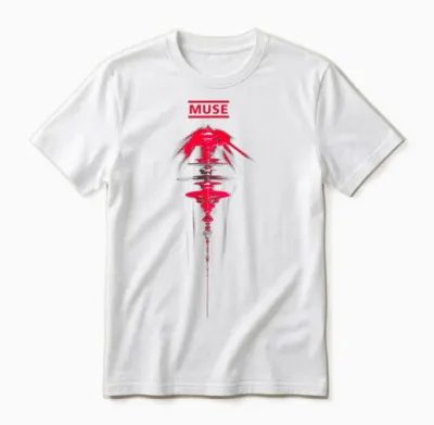 Official Muse the Wow! Signal Ascending Satellite Unisex T-Shirt - White