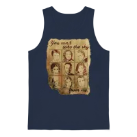 Firefly Burned Unisex Tank Top - Navy – 1