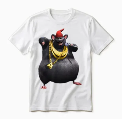 Biggie Cheese Unisex T-Shirt - White