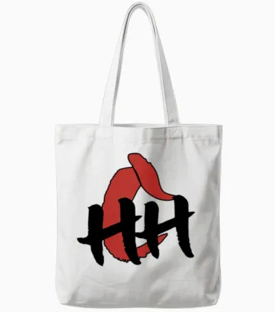Hippie Head Chef Tote Bags - White
