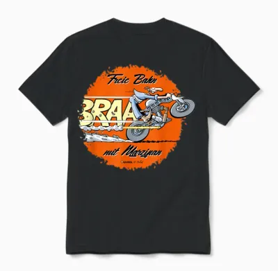 Werner Freie Bahn with Marzipan T-Shirt, Black Unisex T-Shirt - Black