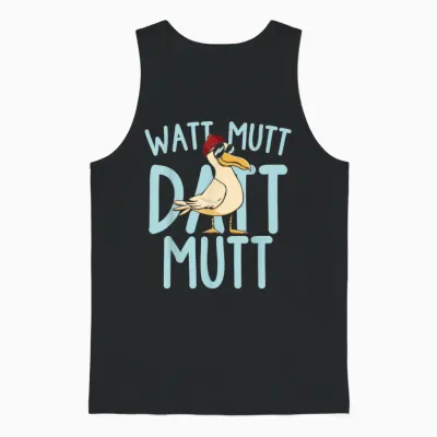 Lustige Möwe Mit Sonnebrille Norddeutsche Sprüche Unisex Tank Top - Black