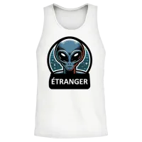Stranger Unisex Tank Top - White – 2