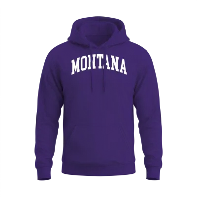 Montana Unisex Hoodie - Purple