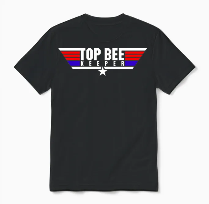 Funny Beekeeper Apiculturist Unisex T-Shirt in Black