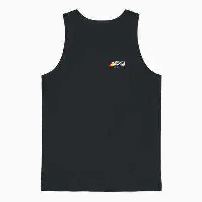 Playstation Pride Lgbtqia Collection Horizontal Pocket Logo Unisex Tank Top - Black