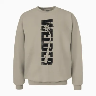Welder Welding Vintage Welder Unisex Sweatshirt - Sand