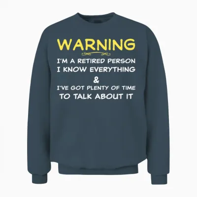 Funny Retirement Unisex Sweatshirt - Dark Heather