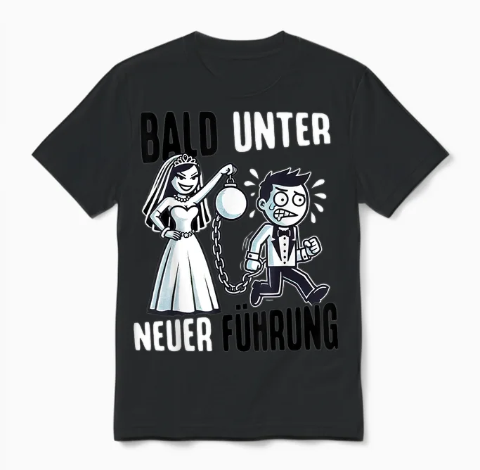 Jga Männer T-Shirt Bräutigam Kostüm Junggesellenabschied Unisex T-Shirt in Black