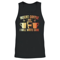 Funny Programmer Programmers & It Unisex Tank Top - Black – 2