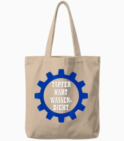 Tapfer Hart Wasserdicht - Thw Tote Bags - Natural