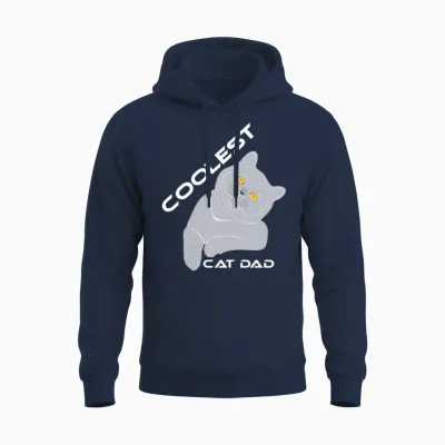 Funny Animals Unisex Hoodie - Navy