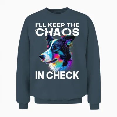 Border Collie - Dog Lover - Dog Owner Unisex Sweatshirt - Dark Heather