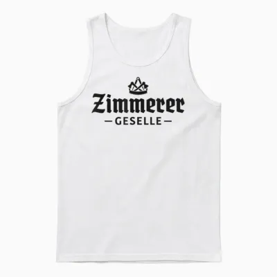 Zimmermann Geselle Zimmerer Unisex Tank Top - White
