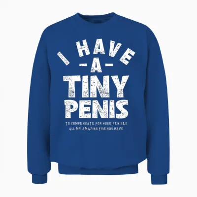 Funny-Adult Unisex Sweatshirt - Royal