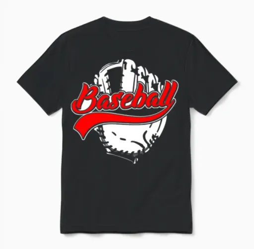 Baseball - Baseball Player - Gift - Baseball Unisex T-Shirt - Black