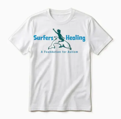 Surfers Healing Logo Unisex T-Shirt - White