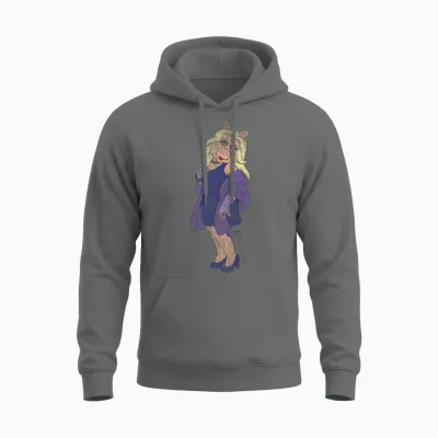 Kinder the Muppets Miss Piggy Classic Unisex Hoodie - Graphite Heather
