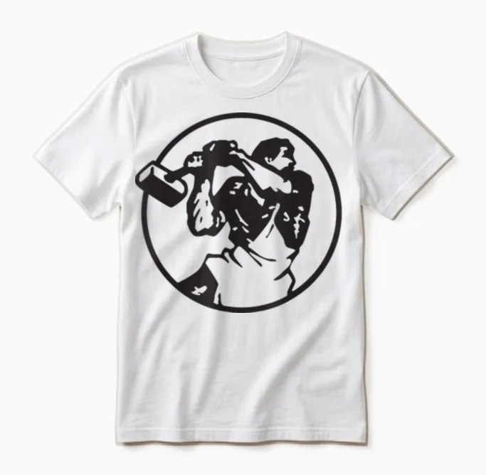 And One Band T-Shirt, White Music Lovers Gift Unisex T-Shirt in White