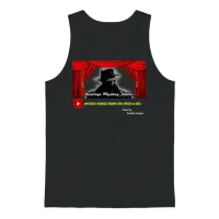 Mystery Movies from the 1930's & 40's Unisex Tank Top - Black – 1