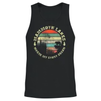 Mammoth Lakes Where My Story Began Unisex Tank Top - Black – 2