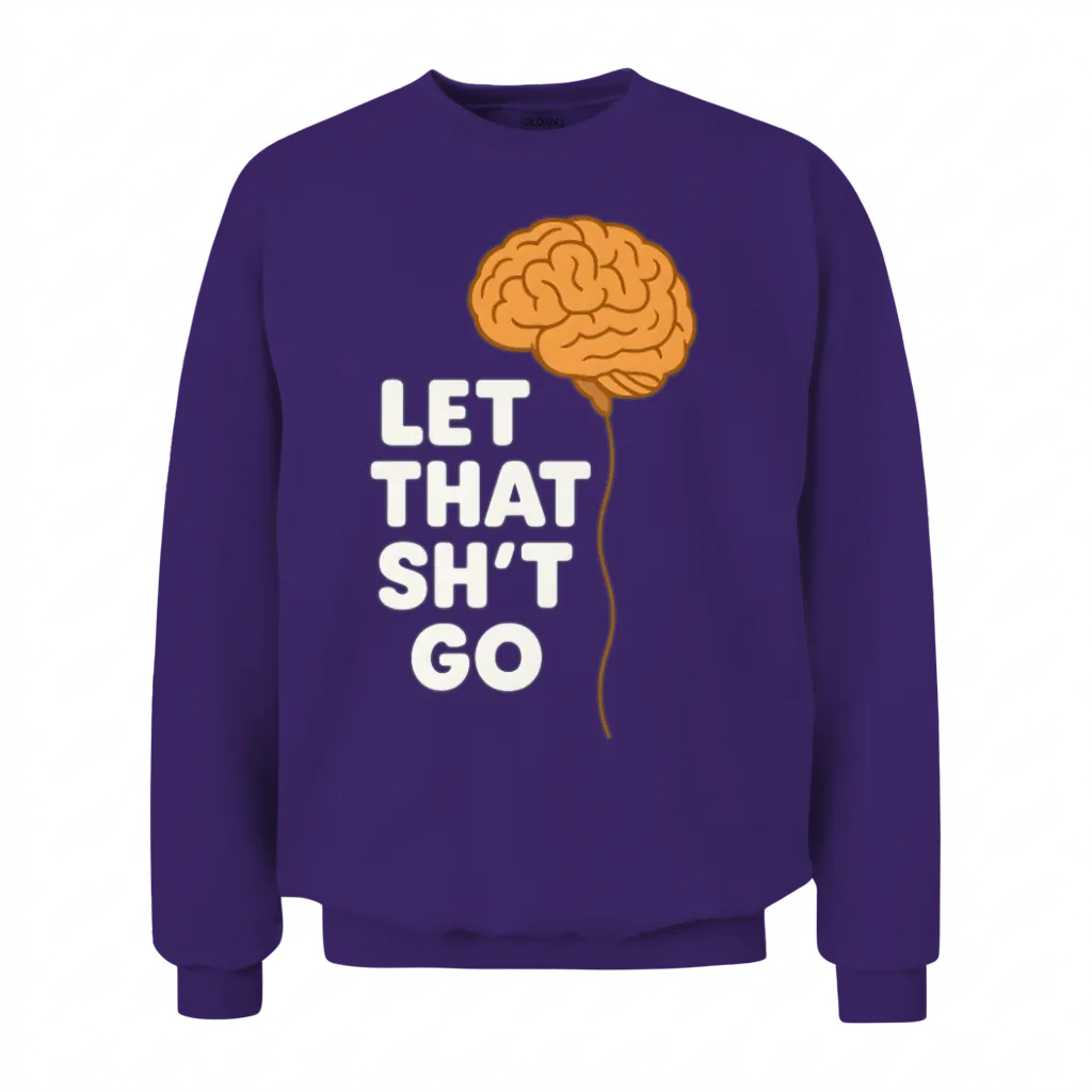 Fitness and Mental Health β Gym & Lifting Unisex Sweatshirt - Purple