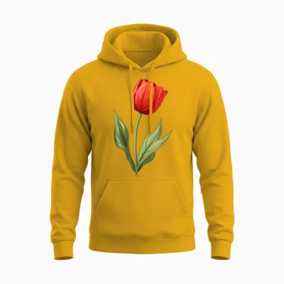 Gardener Tulips Spring Garden Tulip Funny Tulip Unisex Hoodie - Gold