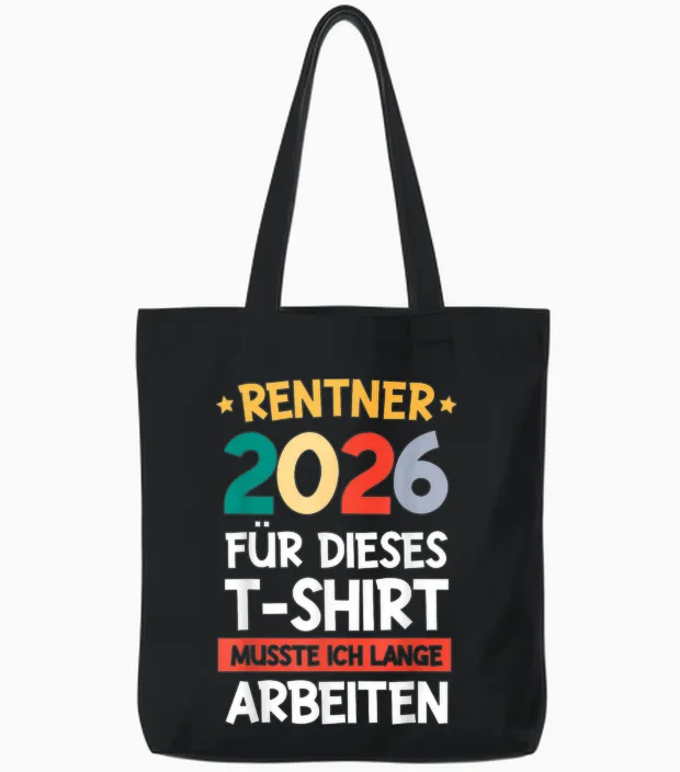 Retirement Retirement Man Retirement 2026 Retired Tote Bags in Black