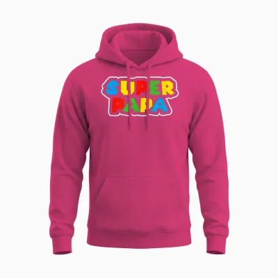 Super Papa Geburtstagsgeschenk Vater Geschenk Bester Papa Unisex Hoodie - Heliconia