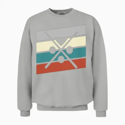 Billiard Retro Unisex Sweatshirt - Ash