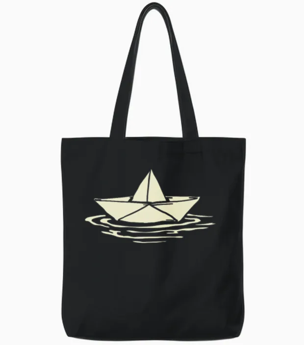 Float Tote Bags in Black