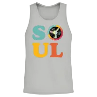 Soul Retro Unisex Tank Top - Ash – 2